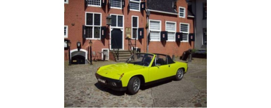 Porsche 914 2,0 Ltr uit 1973 loopt stationair stiller.