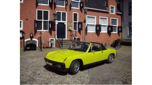 Porsche 914 2,0 Ltr uit 1973 loopt stationair stiller.