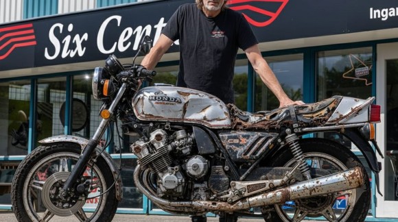 Bert Vonderman is DE  tovenaar voor Honda CBX 1000